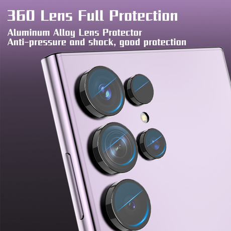 Proteção total da lente SamsungS24/S24+/S24U 360
