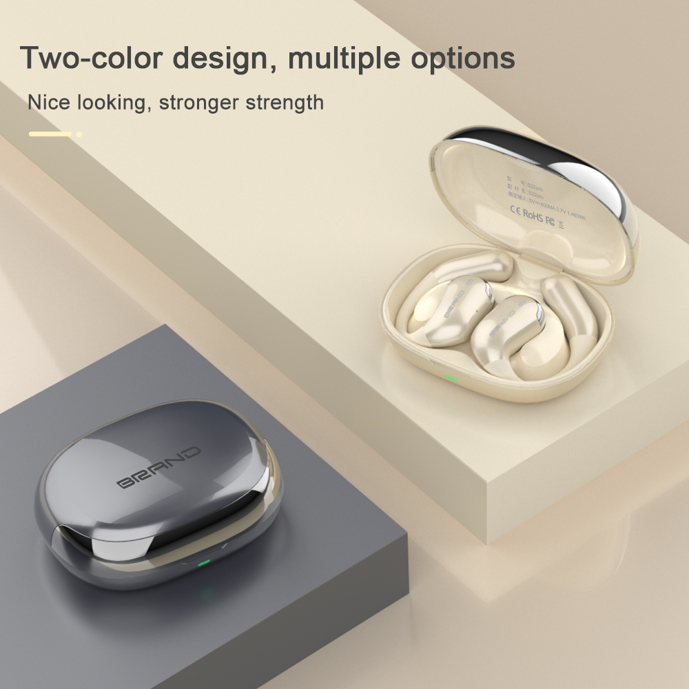 Novo Design OWS Silicone Ouvido Aberto Fones De Ouvido Bluetooth Sem Fio Direcionais de Áudio
